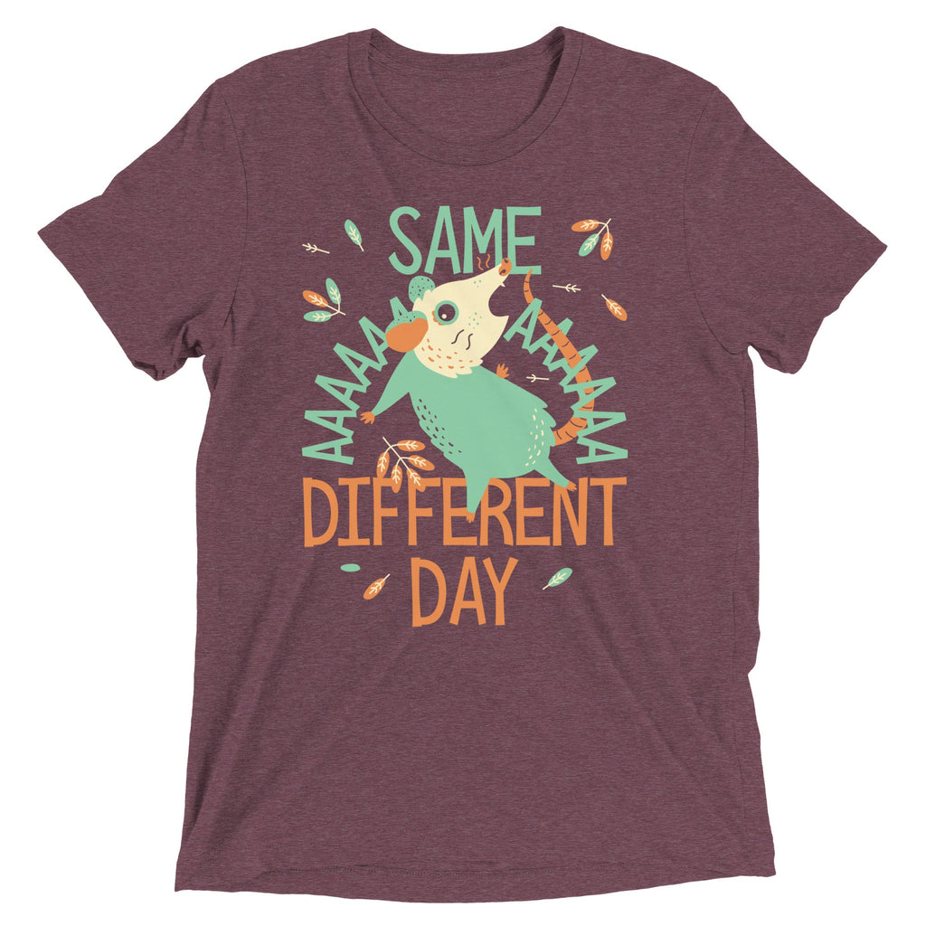 Same Aaaa Different Day Men's Tri-Blend Tee