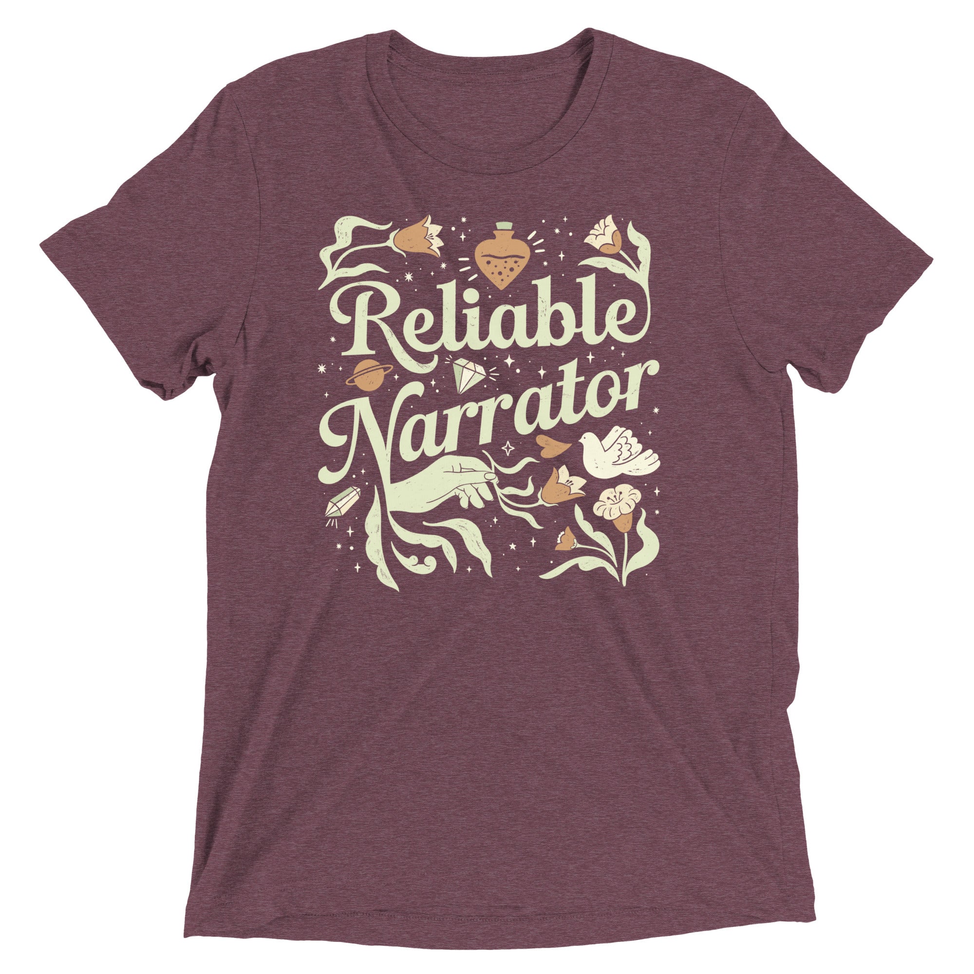 Reliable Narrator Men's Tri-Blend Tee