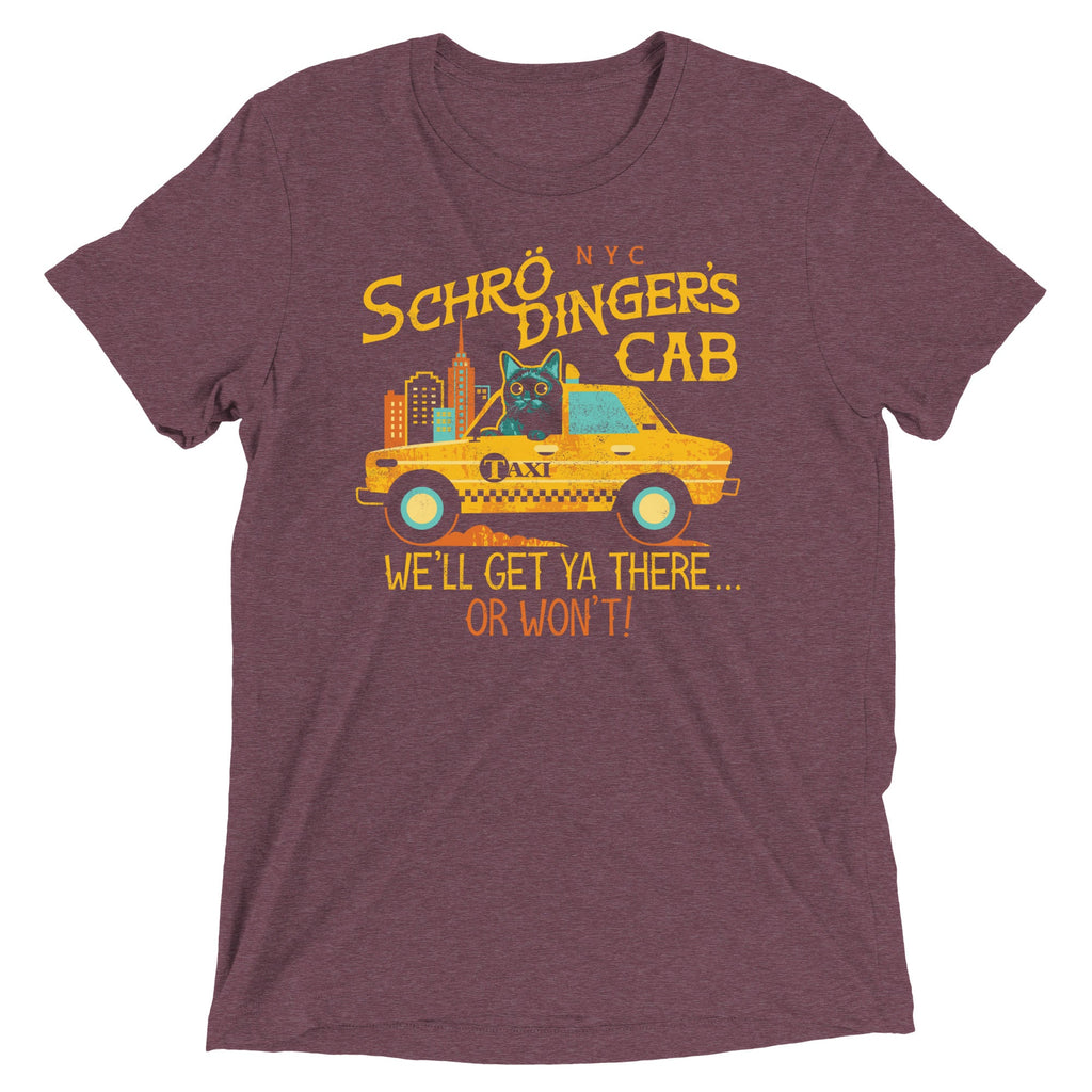Schrodinger's Cab Men's Tri-Blend Tee