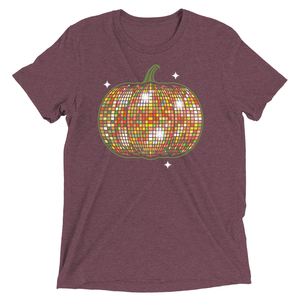 Disco Pumpkin Men's Tri-Blend Tee
