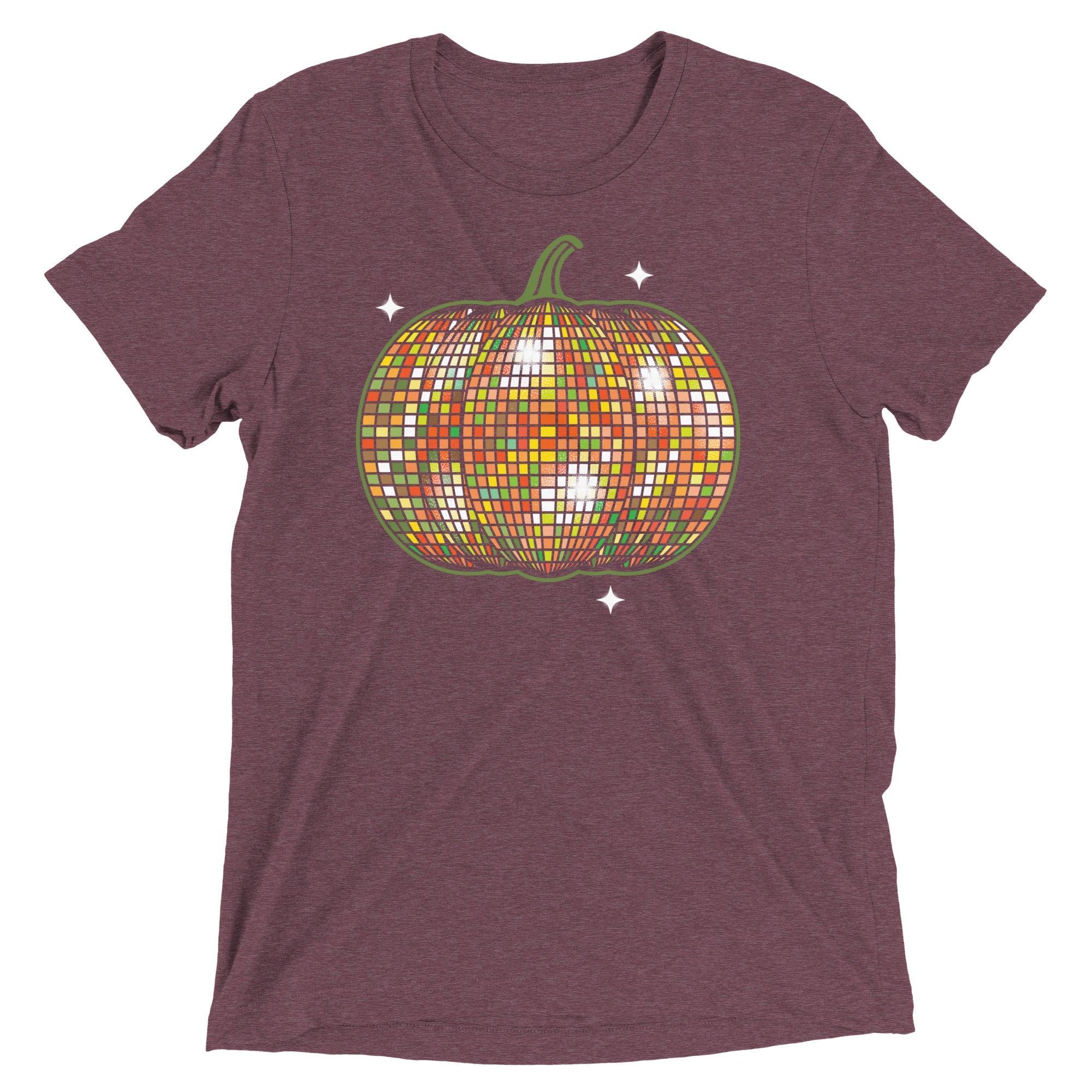 Disco Pumpkin Men's Tri-Blend Tee