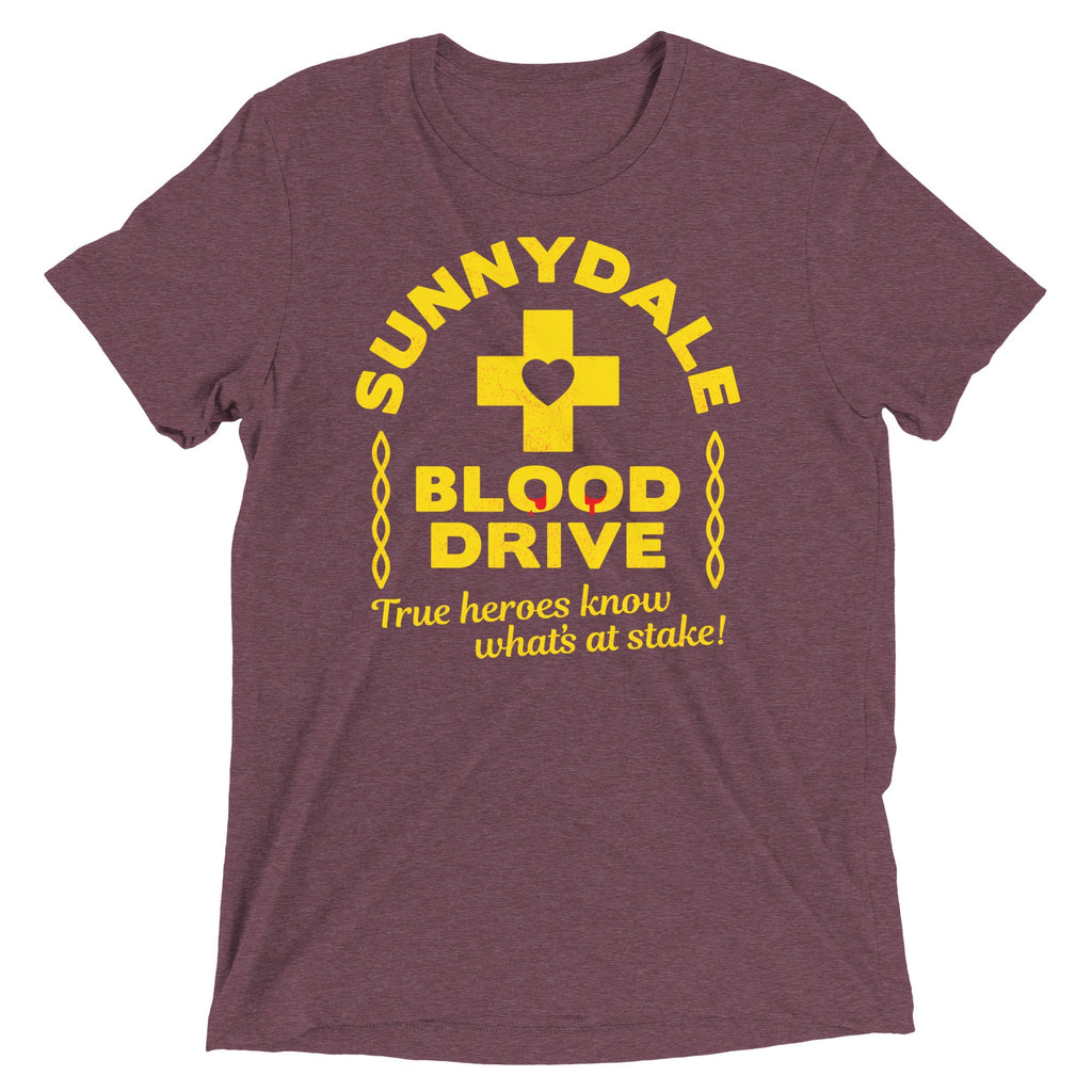 Sunnydale Blood Drive Men's Tri-Blend Tee