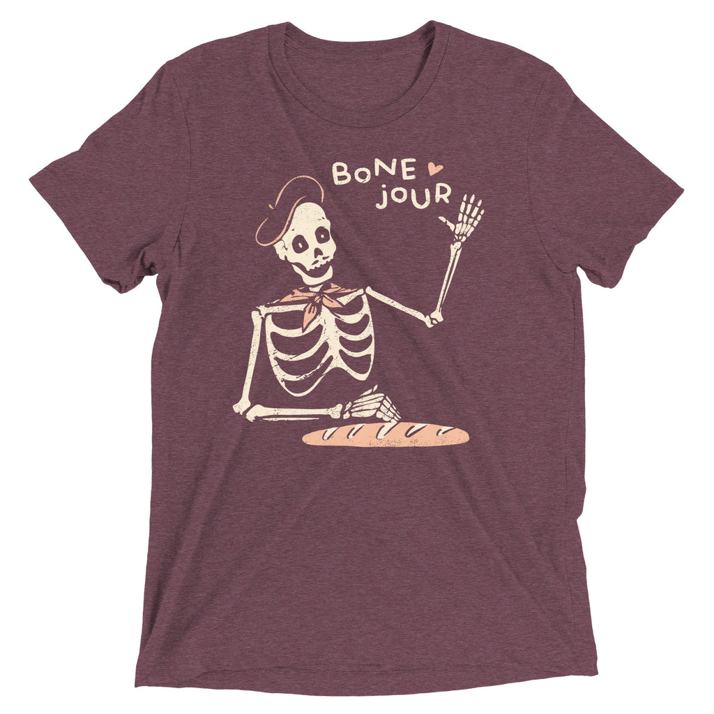 Bone Jour Men's Tri-Blend Tee