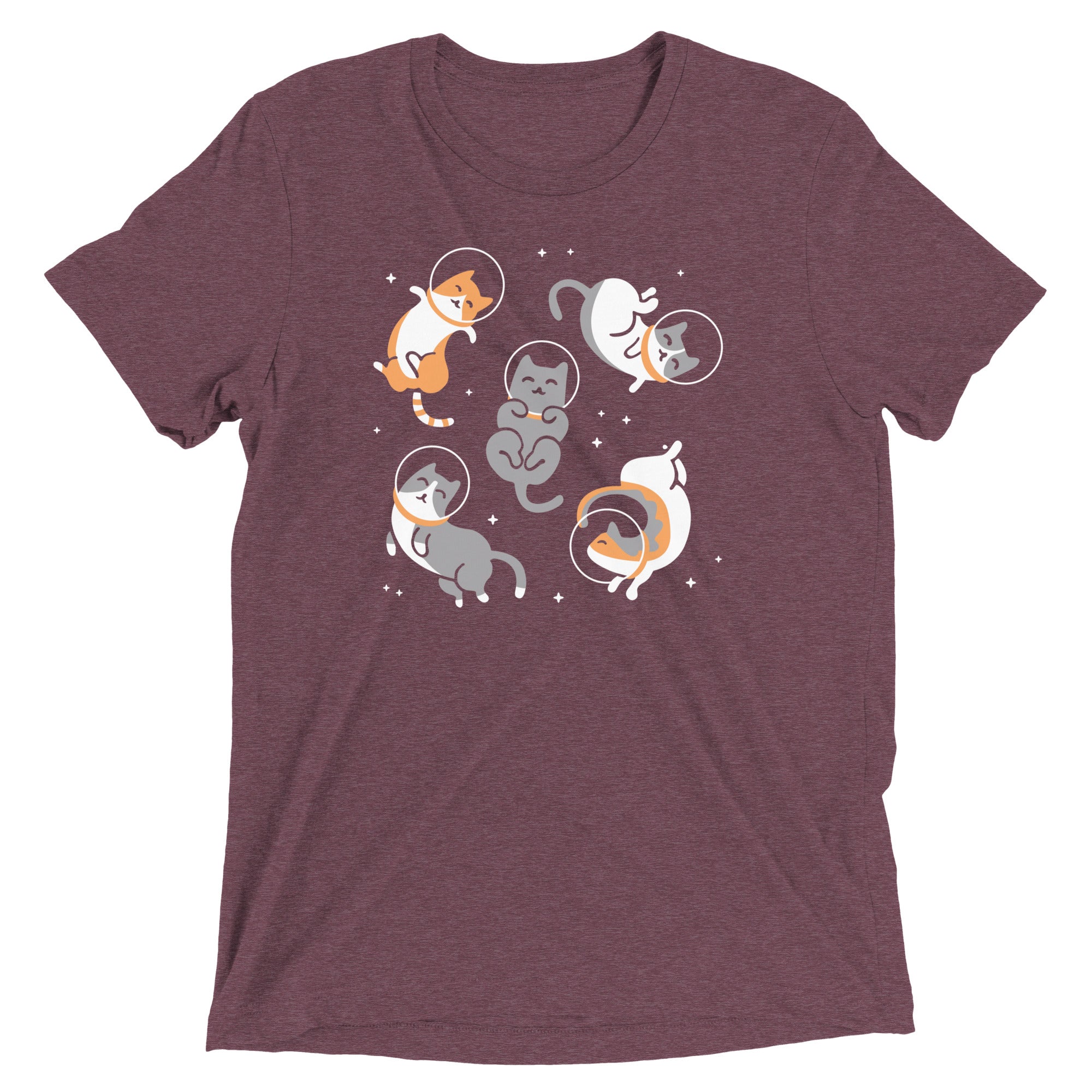 Cats In Space Men's Tri-Blend Tee