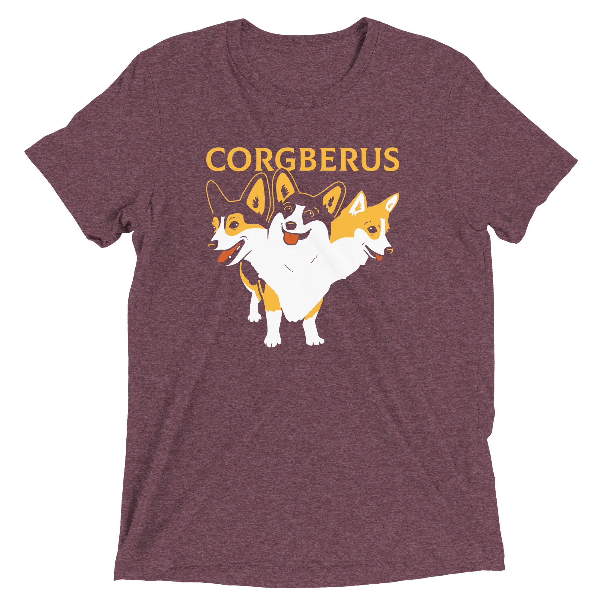 Corgberus Men's Tri-Blend Tee
