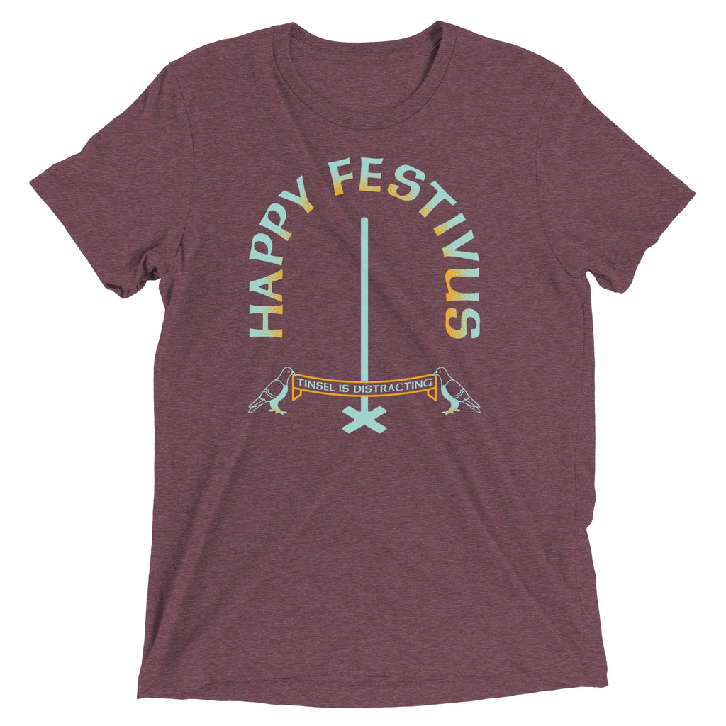 Happy Festivus Men's Tri-Blend Tee