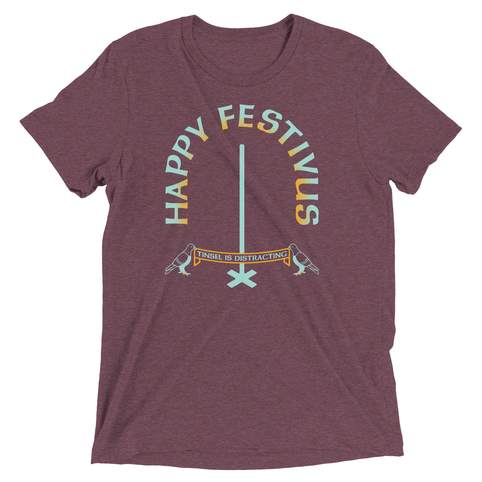 Happy Festivus Men's Tri-Blend Tee