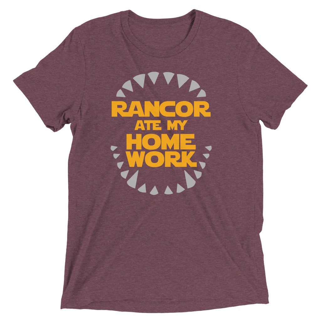 Rancor Ate My Homework Men's Tri-Blend Tee