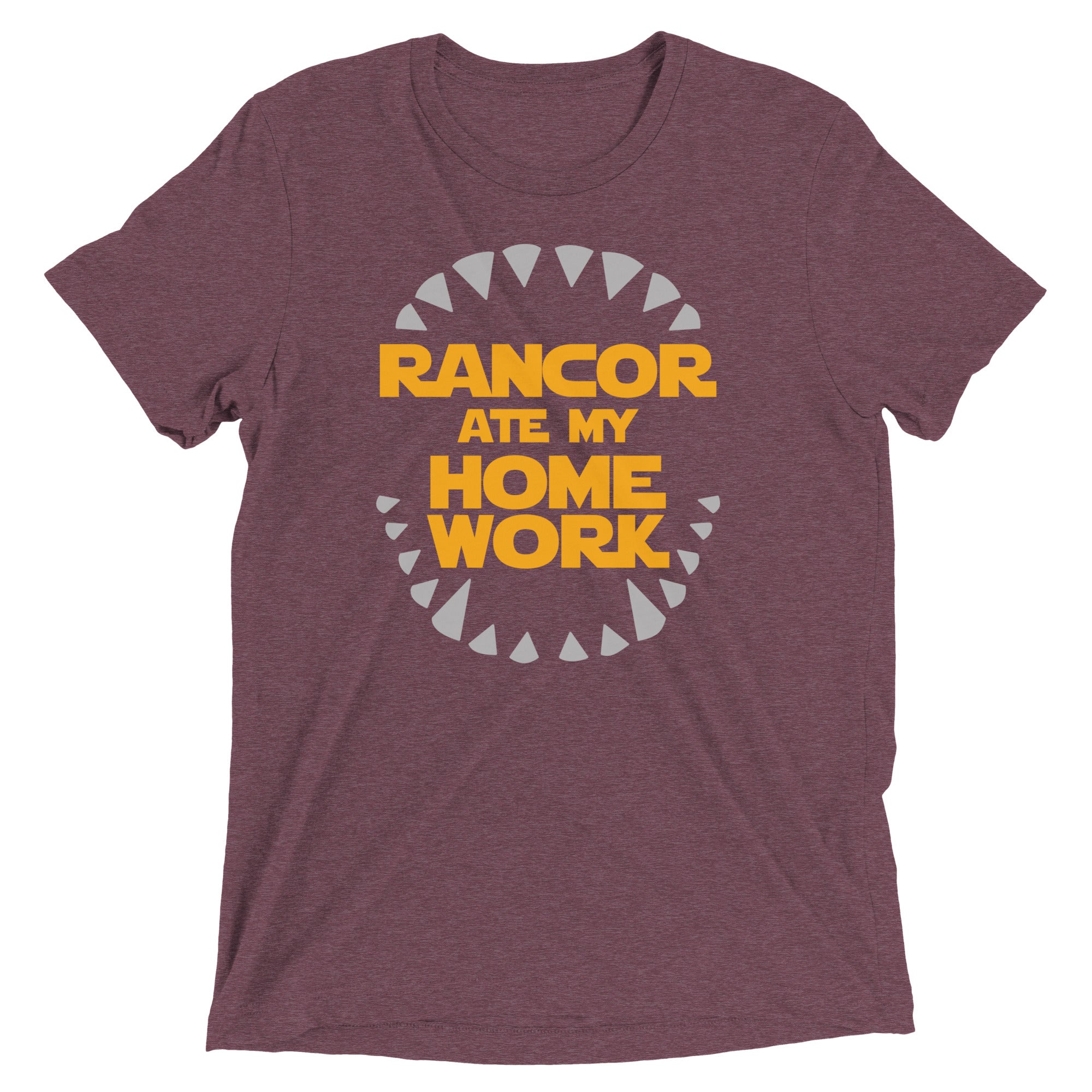 Rancor Ate My Homework Men's Tri-Blend Tee
