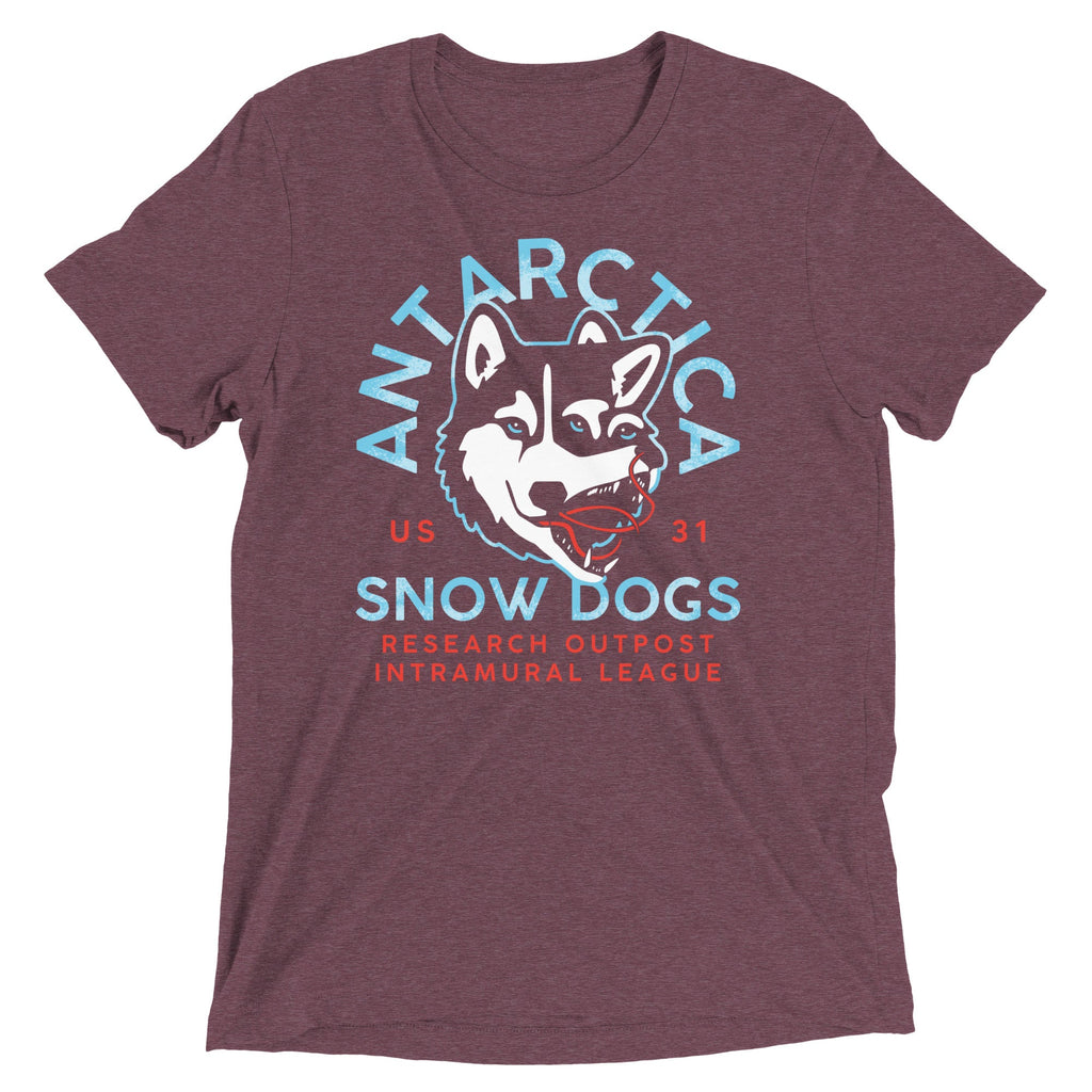 Antarctica Snow Dogs Men's Tri-Blend Tee