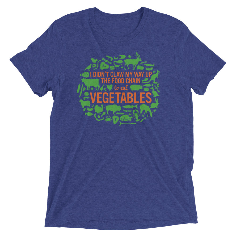 Top Of The Food Chain Men's Tri-Blend Tee