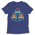 Rock Paper Scissors Paws Men's Tri-Blend Tee