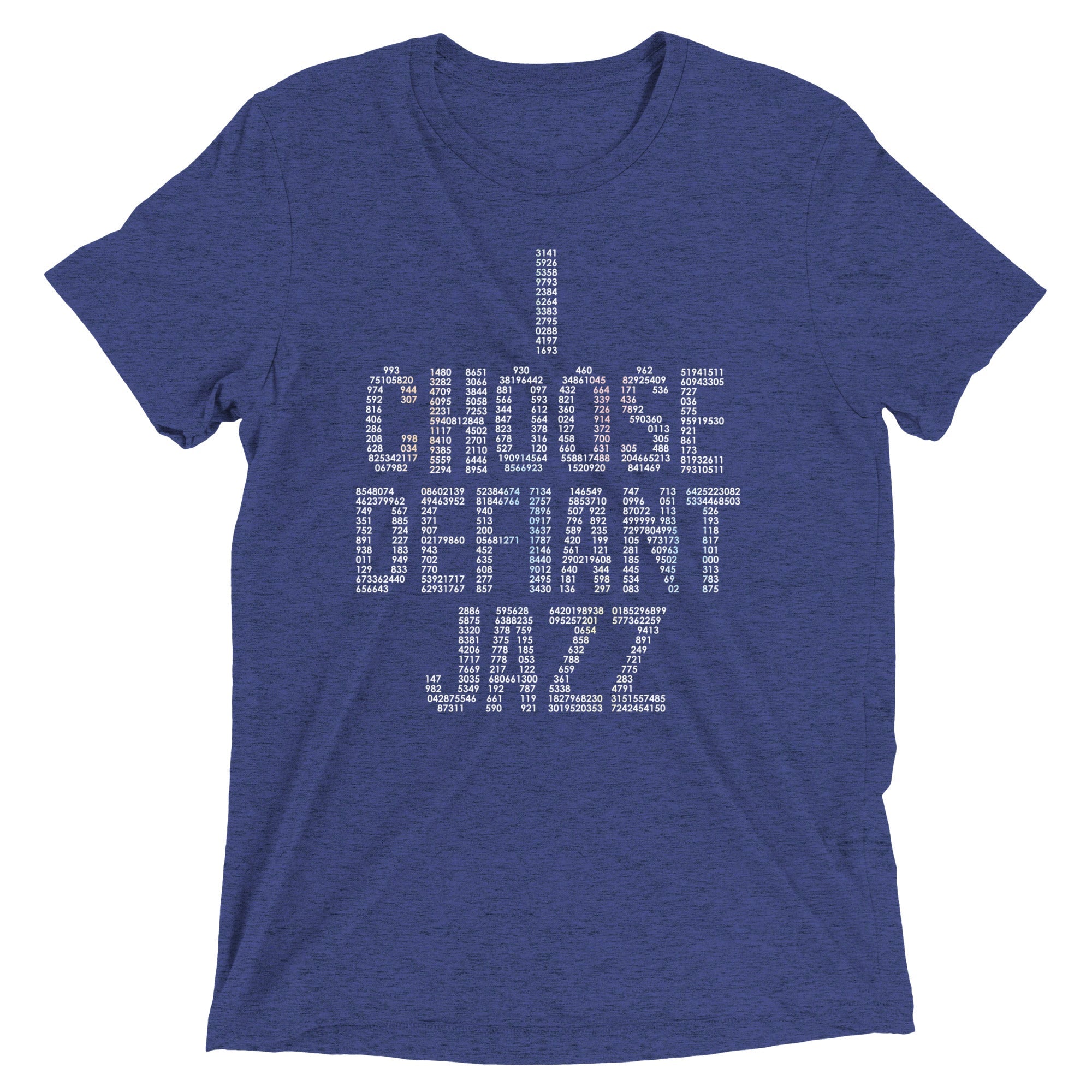 I Choose Defiant Jazz Men's Tri-Blend Tee