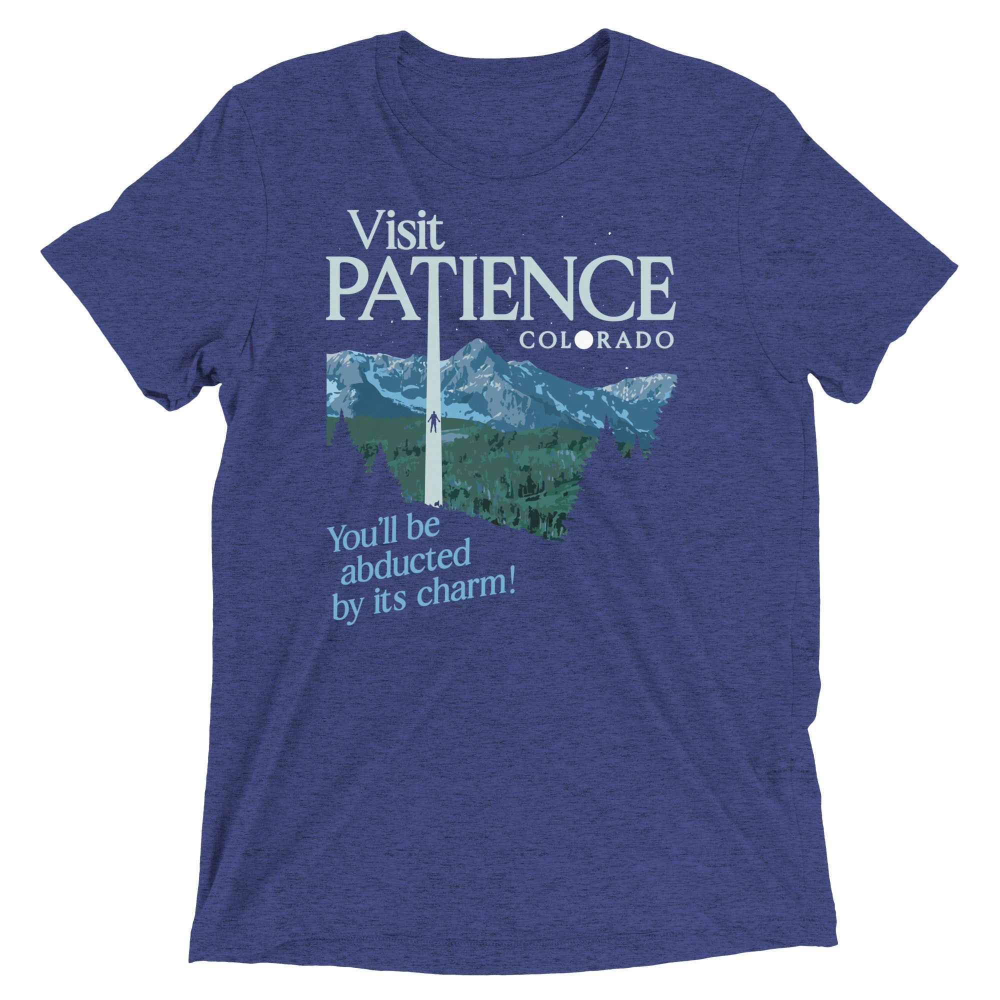 Visit Patience Colorado Men's Tri-Blend Tee