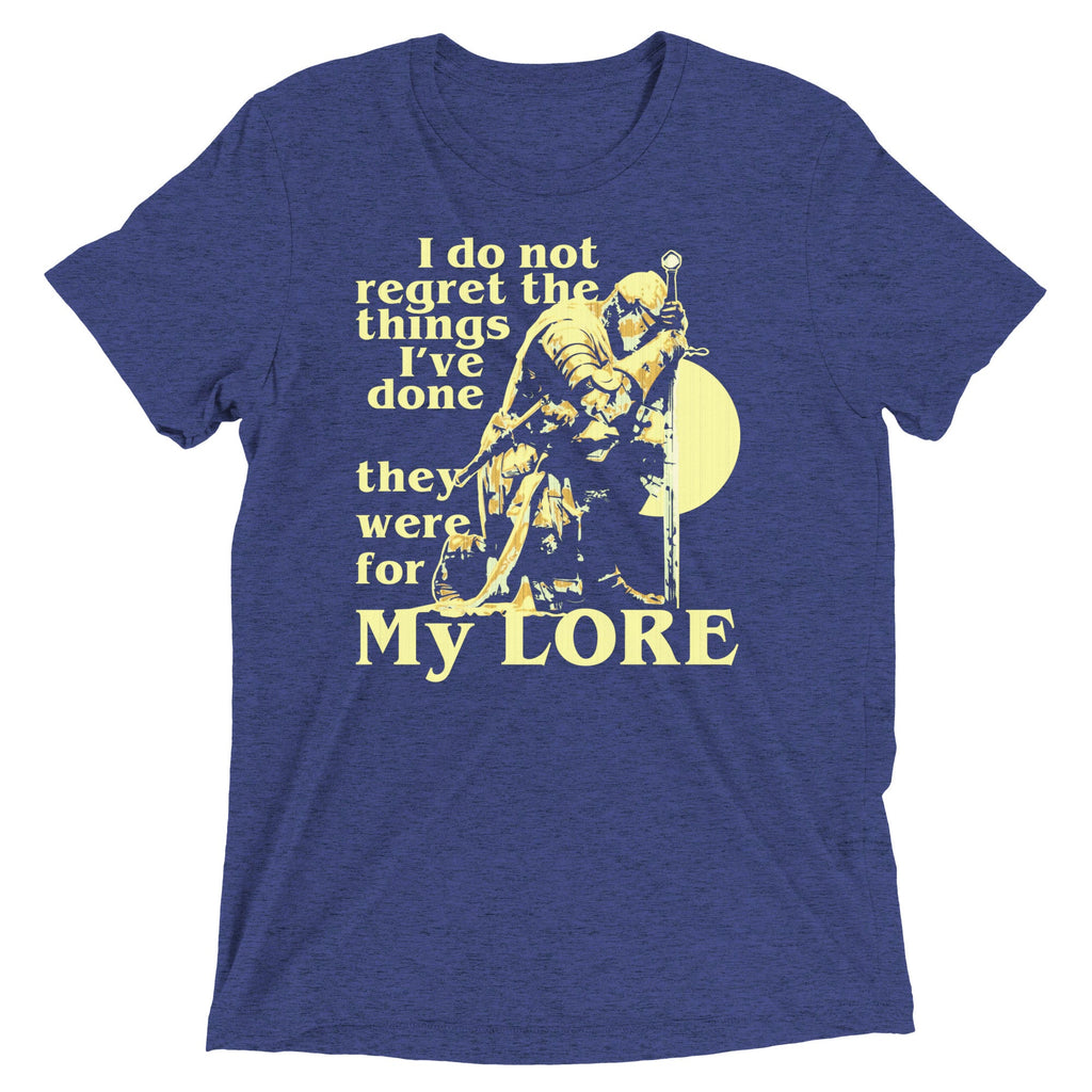 They Were For My Lore Men's Tri-Blend Tee