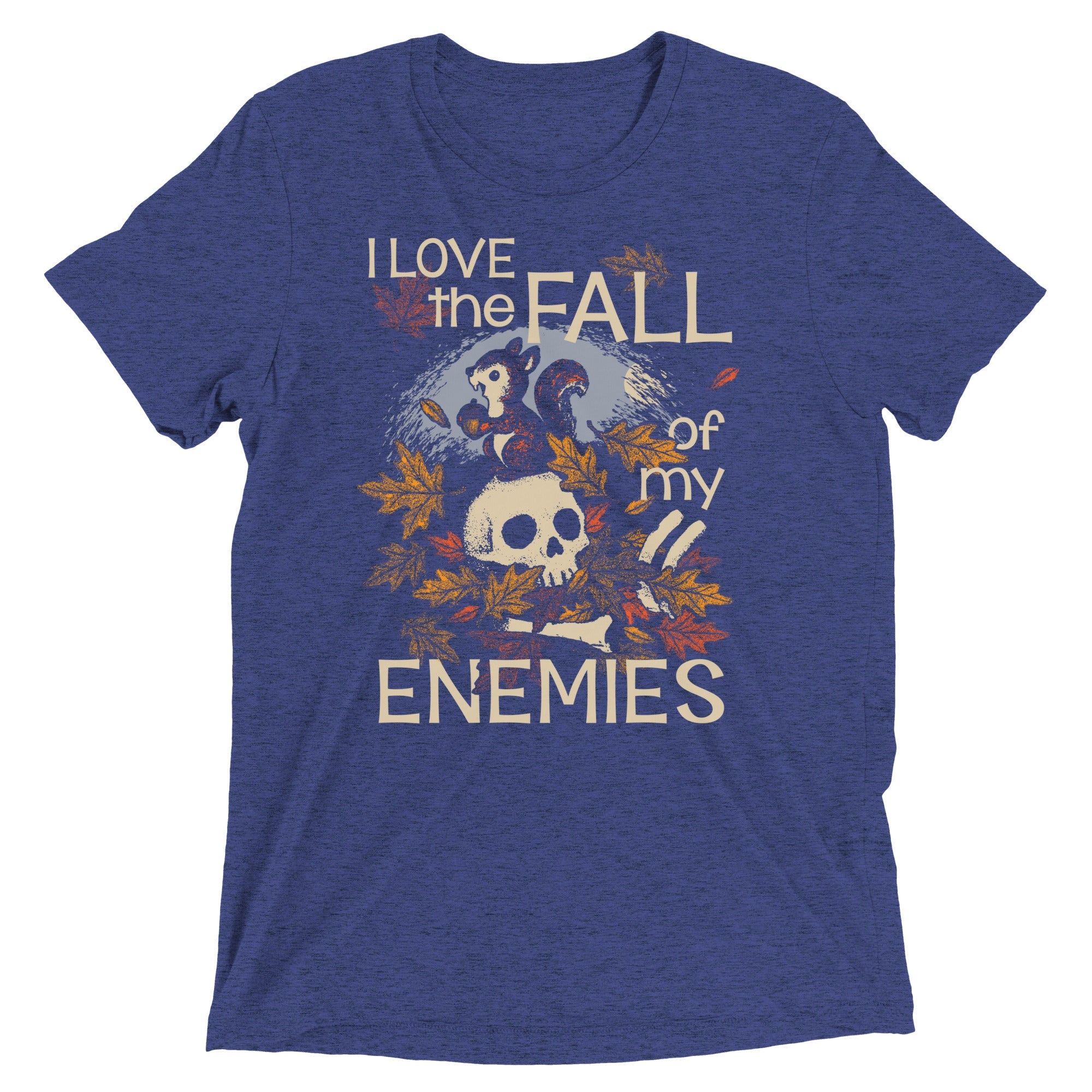 I Love The Fall Of My Enemies Men's Tri-Blend Tee