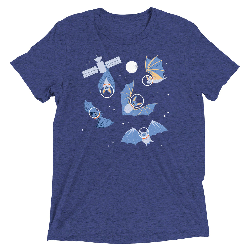 Bats In Space Men's Tri-Blend Tee