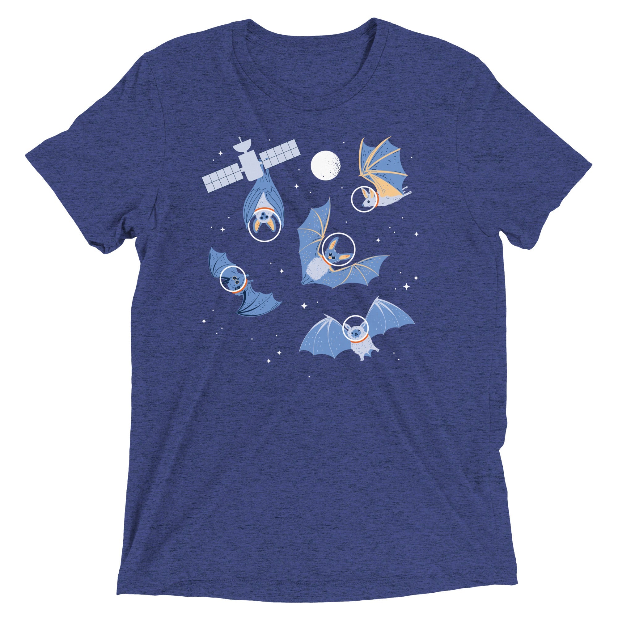 Bats In Space Men's Tri-Blend Tee