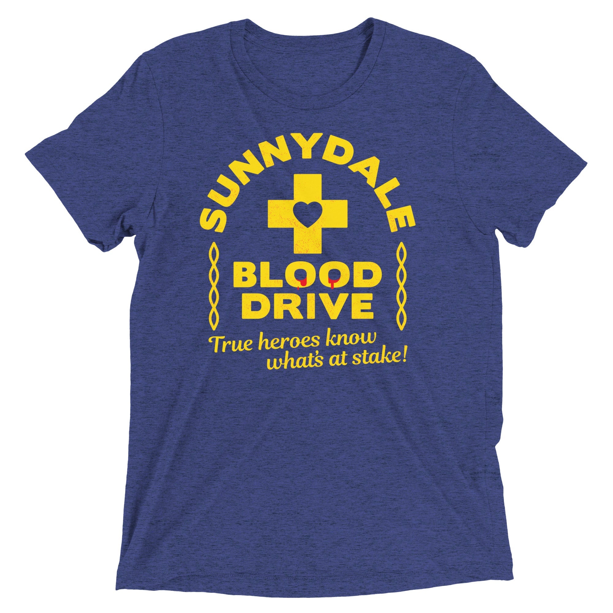 Sunnydale Blood Drive Men's Tri-Blend Tee