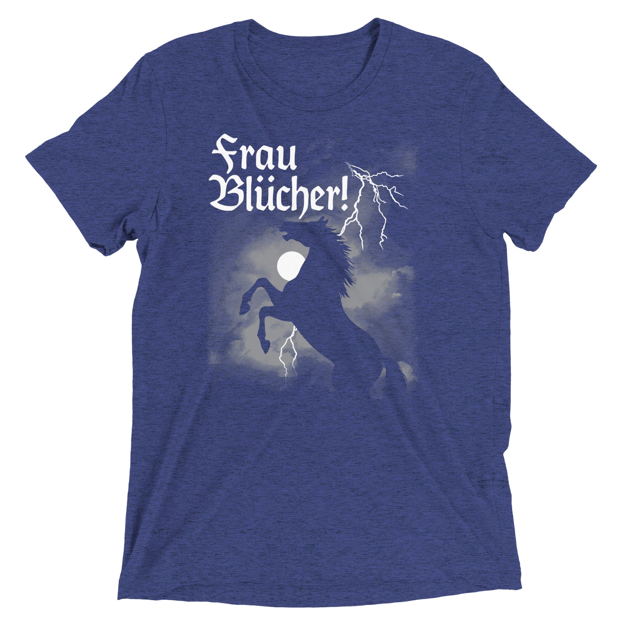 Frau Blucher! Men's Tri-Blend Tee