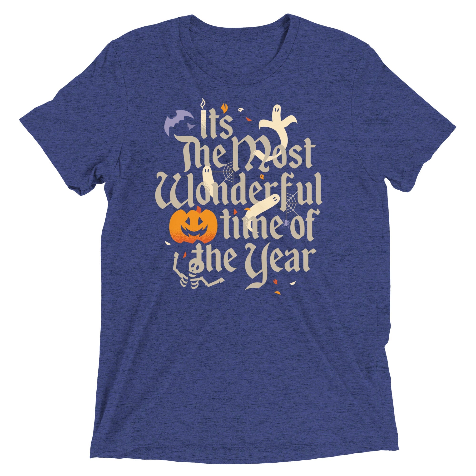 It's The Most Wonderful Time Of The Year Halloween Men's Tri-Blend Tee