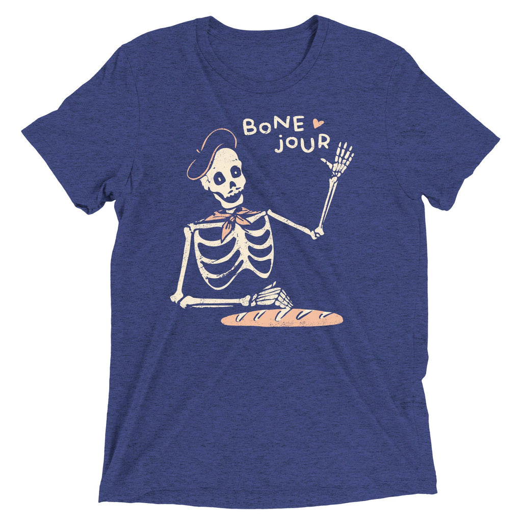 Bone Jour Men's Tri-Blend Tee
