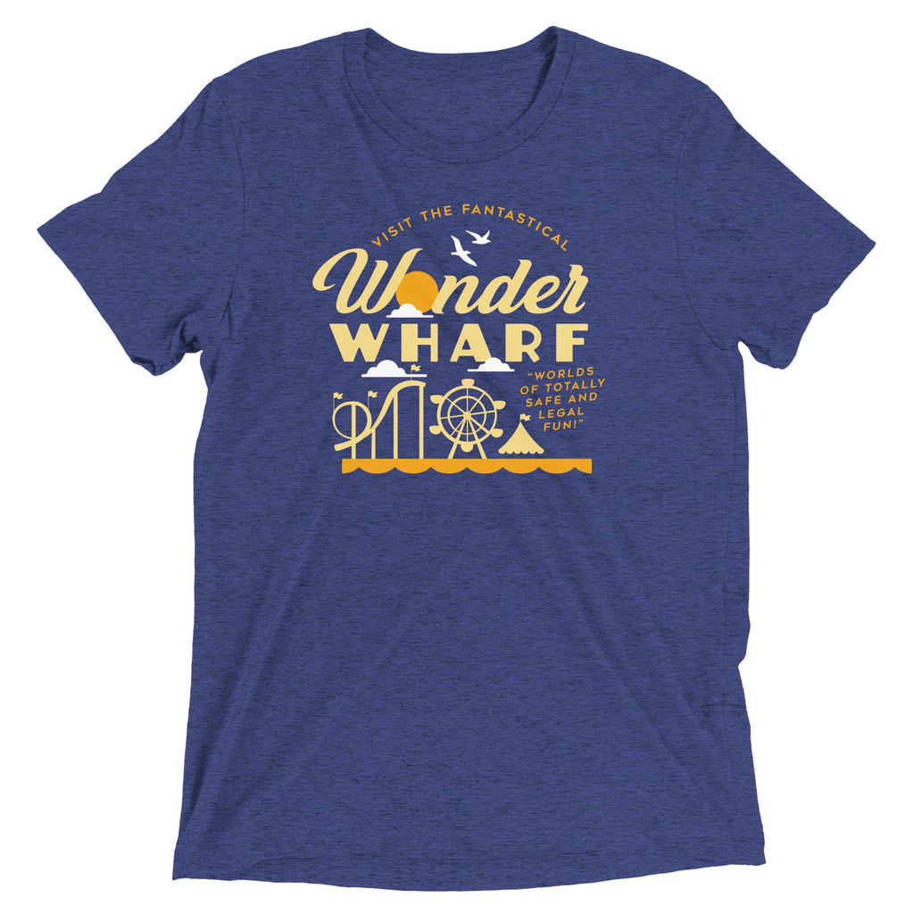 Wonder Wharf Men's Tri-Blend Tee