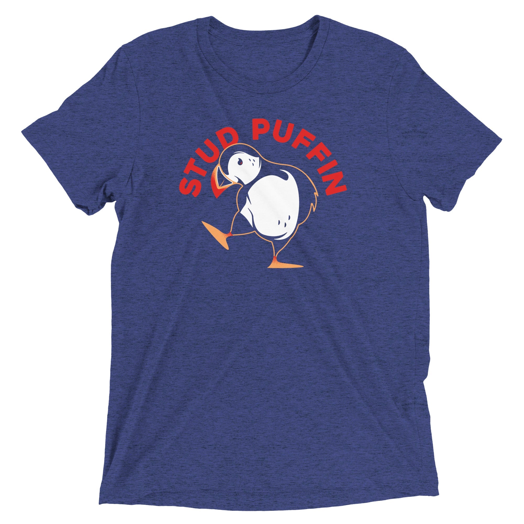 Stud Puffin Men's Tri-Blend Tee
