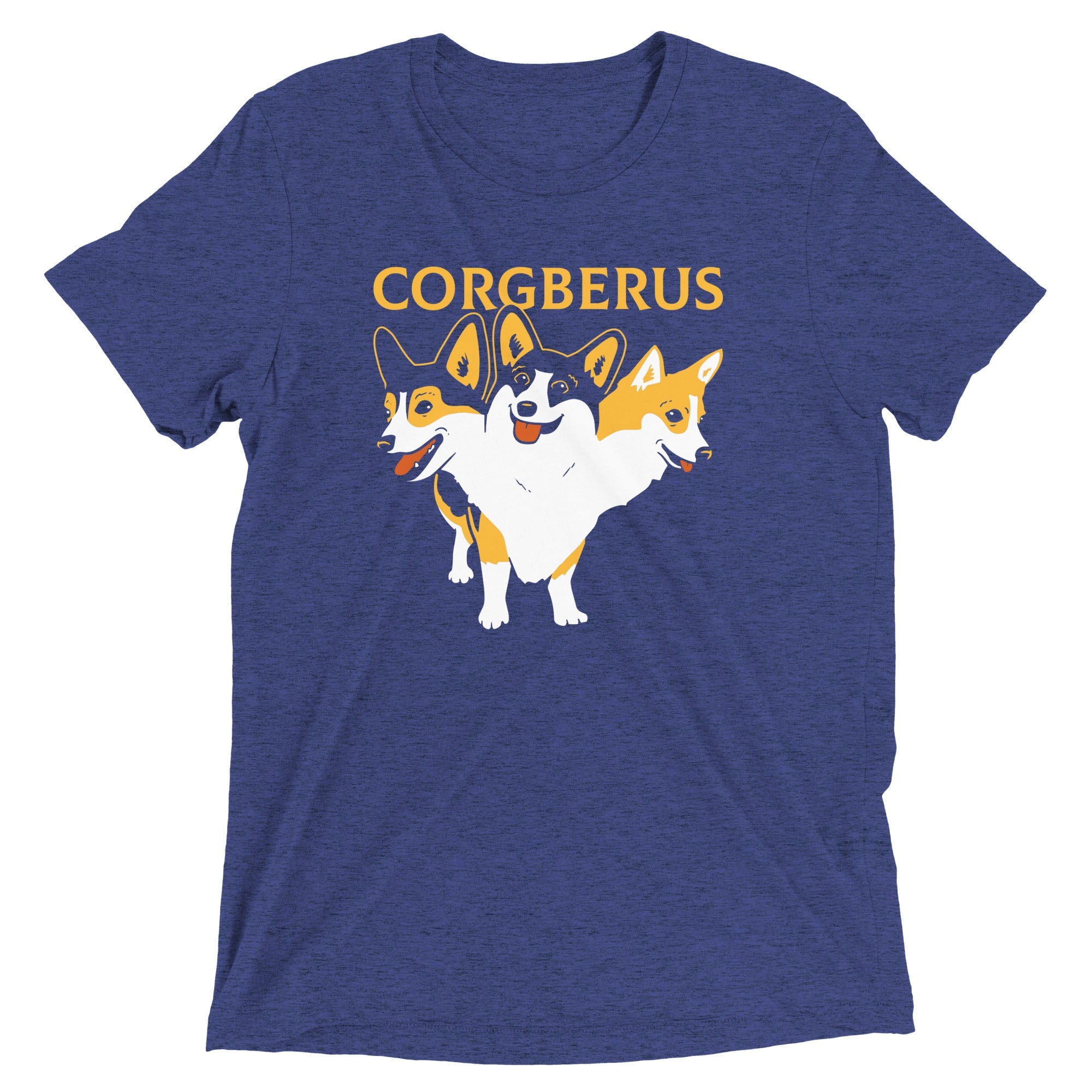 Corgberus Men's Tri-Blend Tee