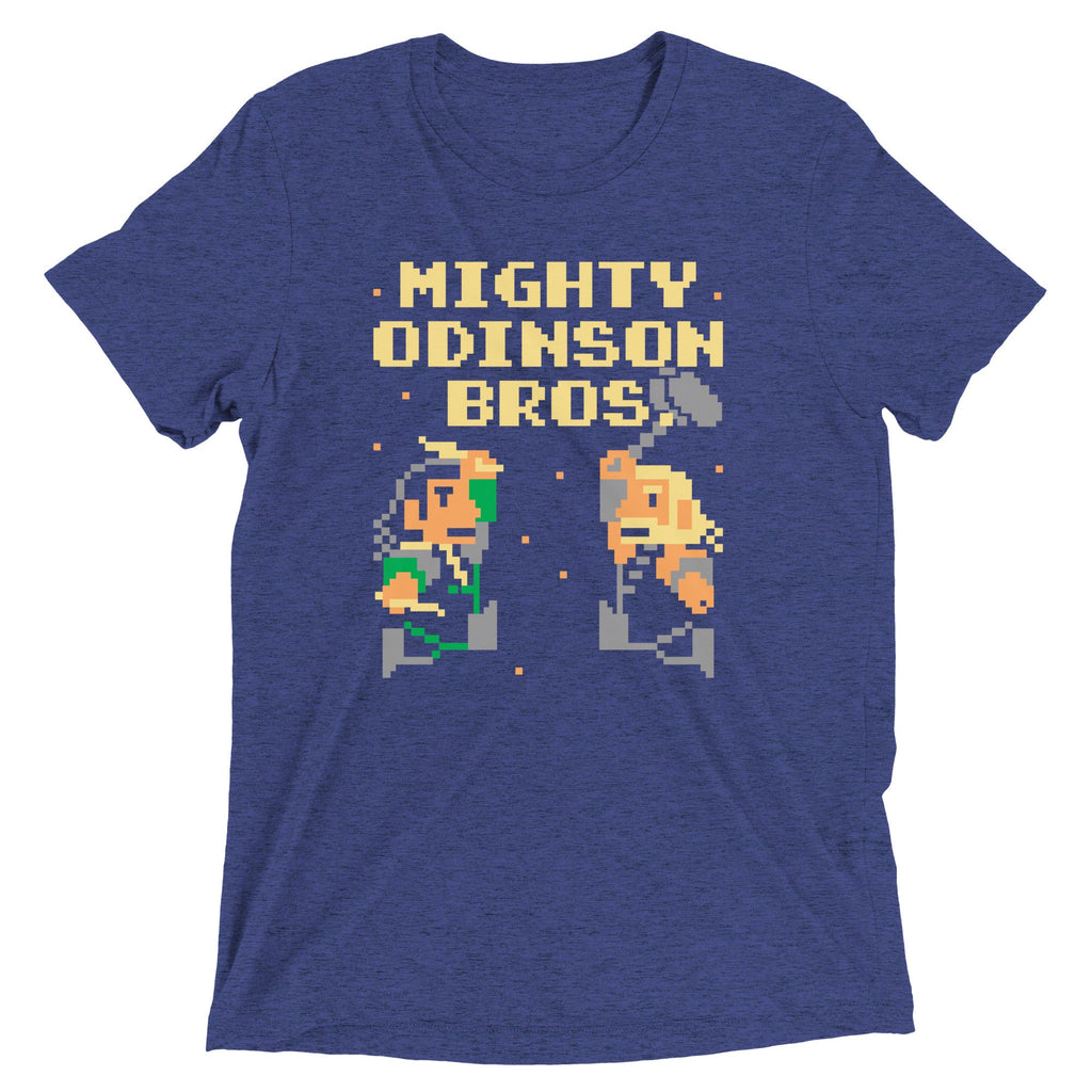 Mighty Odinson Bros Men's Tri-Blend Tee