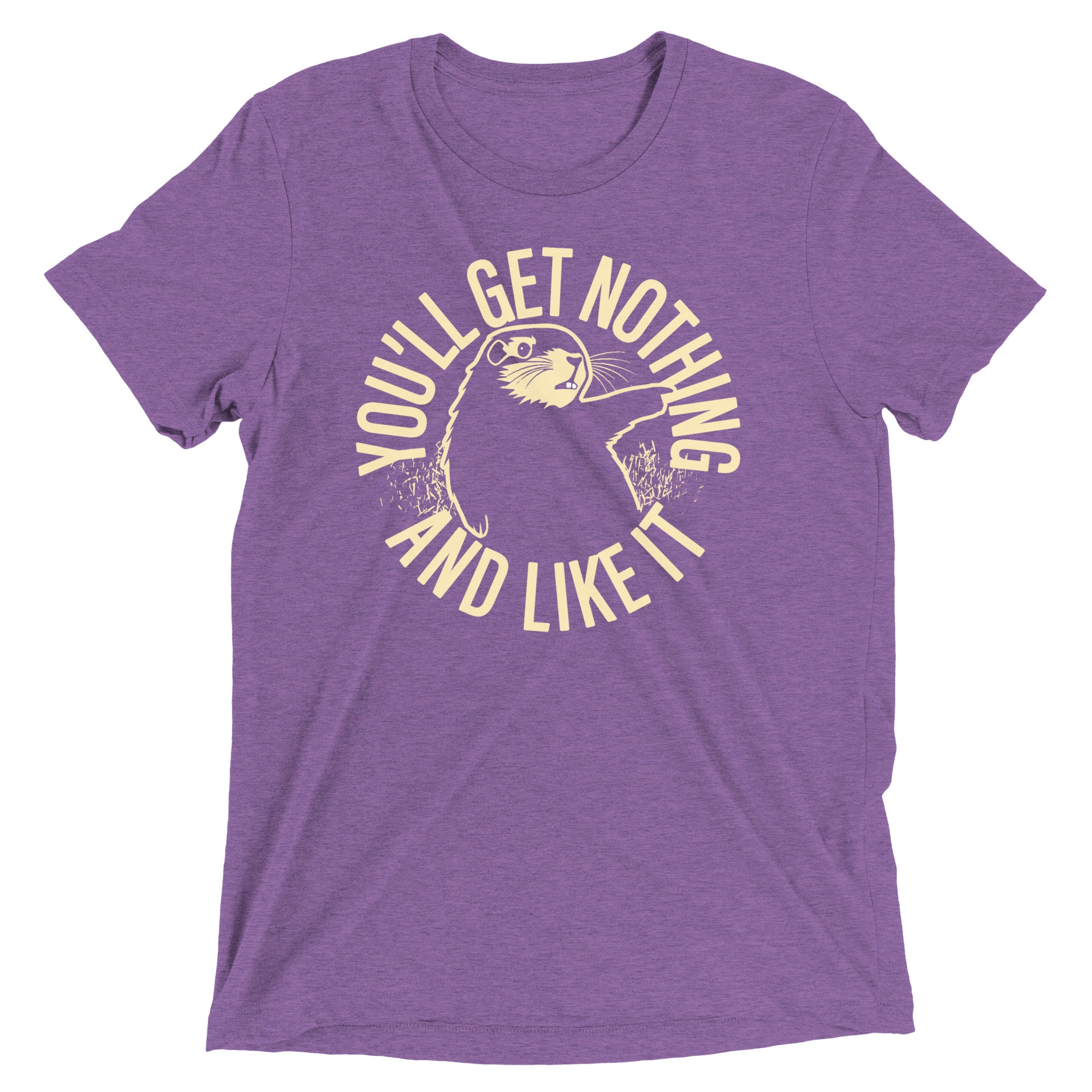 You'll Get Nothing And Like It Men's Tri-Blend Tee