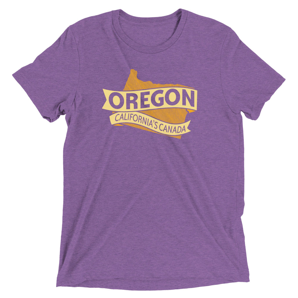 Oregon California's Canada Men's Tri-Blend Tee