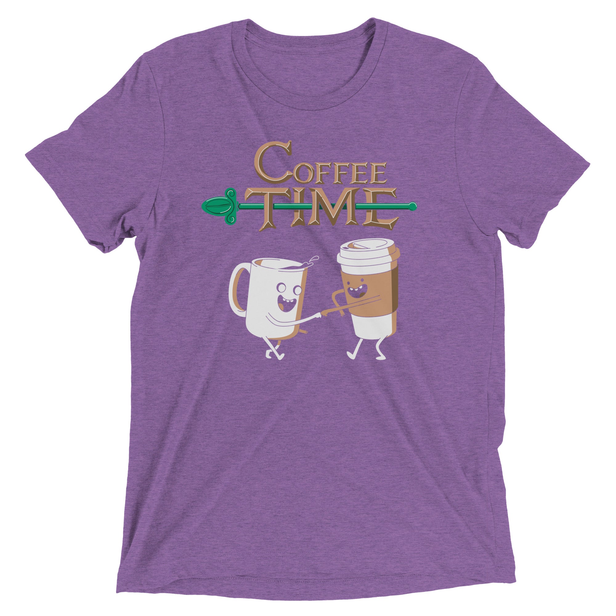 Coffee Time Men's Tri-Blend Tee