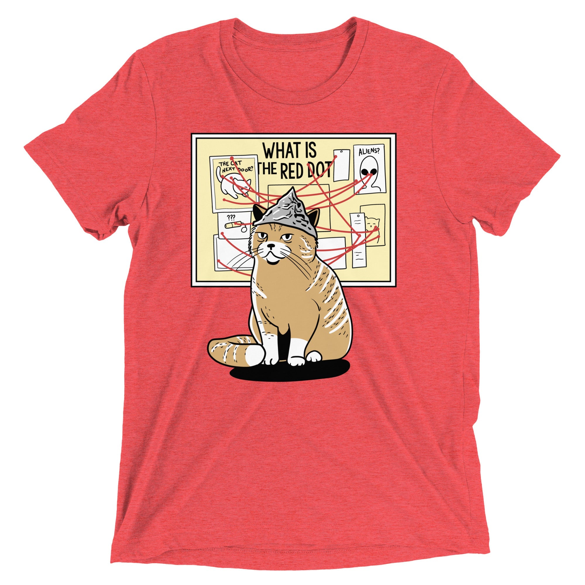 What Is The Red Dot? Men's Tri-Blend Tee