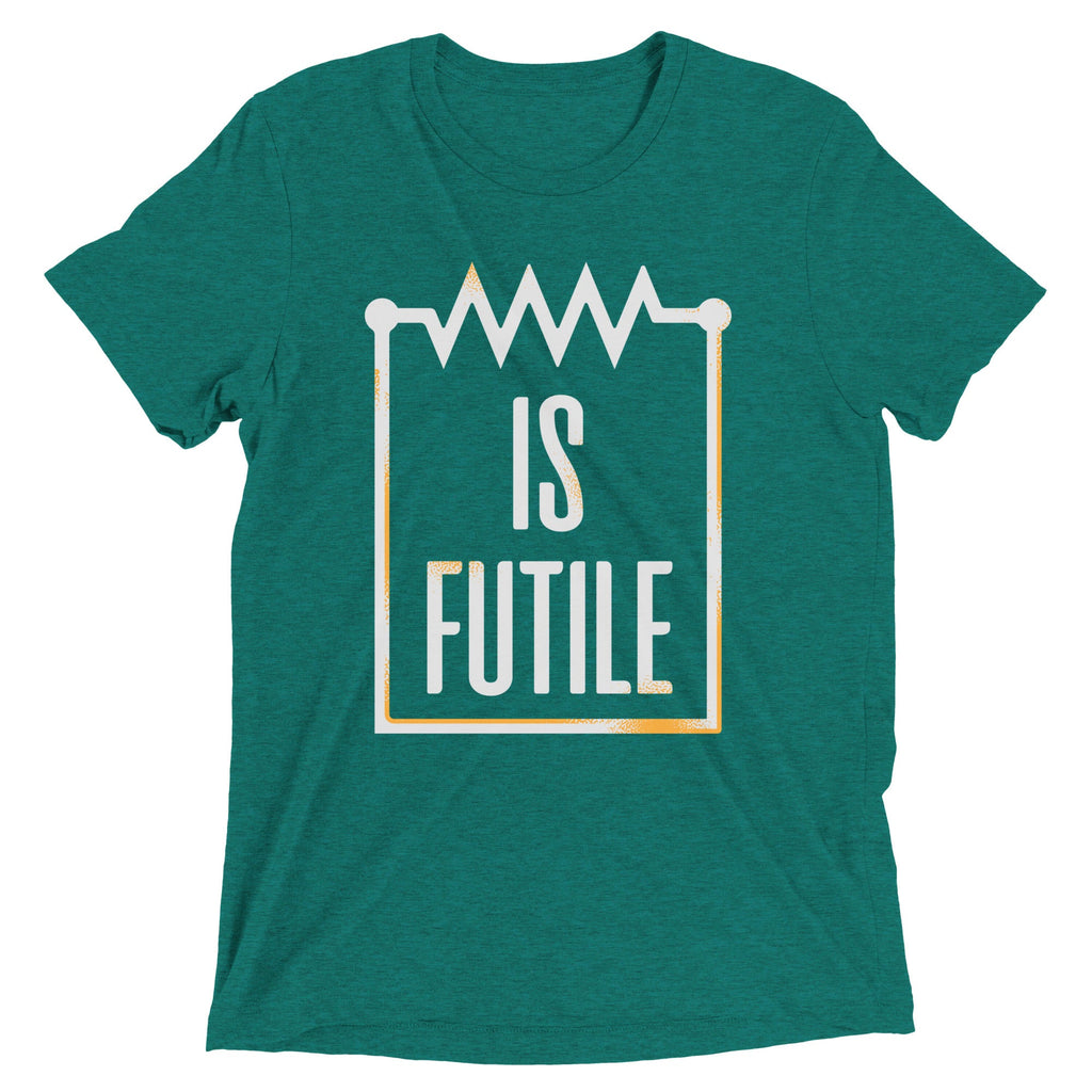 Resistor Is Futile Men's Tri-Blend Tee
