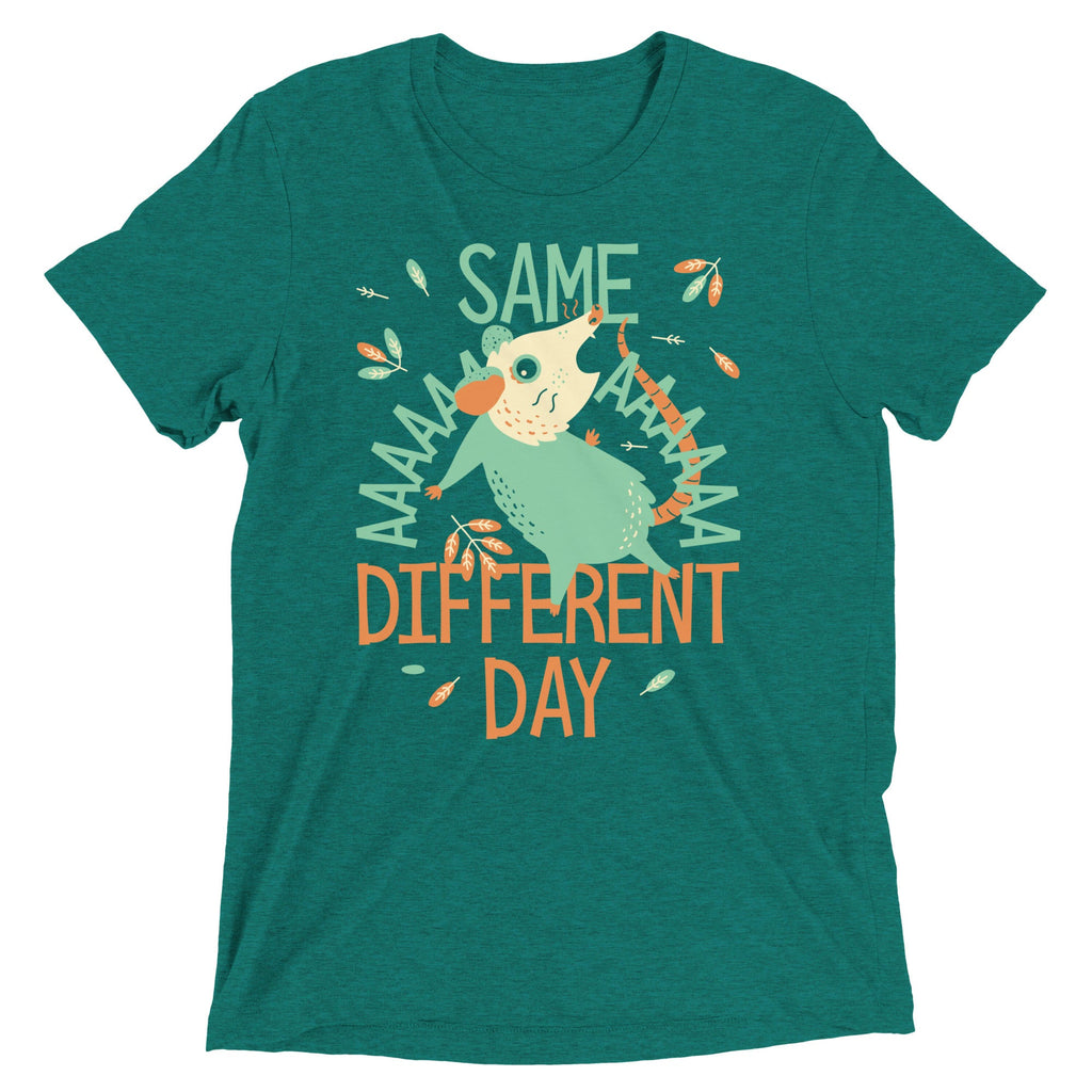 Same Aaaa Different Day Men's Tri-Blend Tee