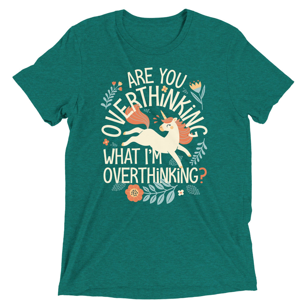 Are You Overthinking What I'm Overthinking? Men's Tri-Blend Tee
