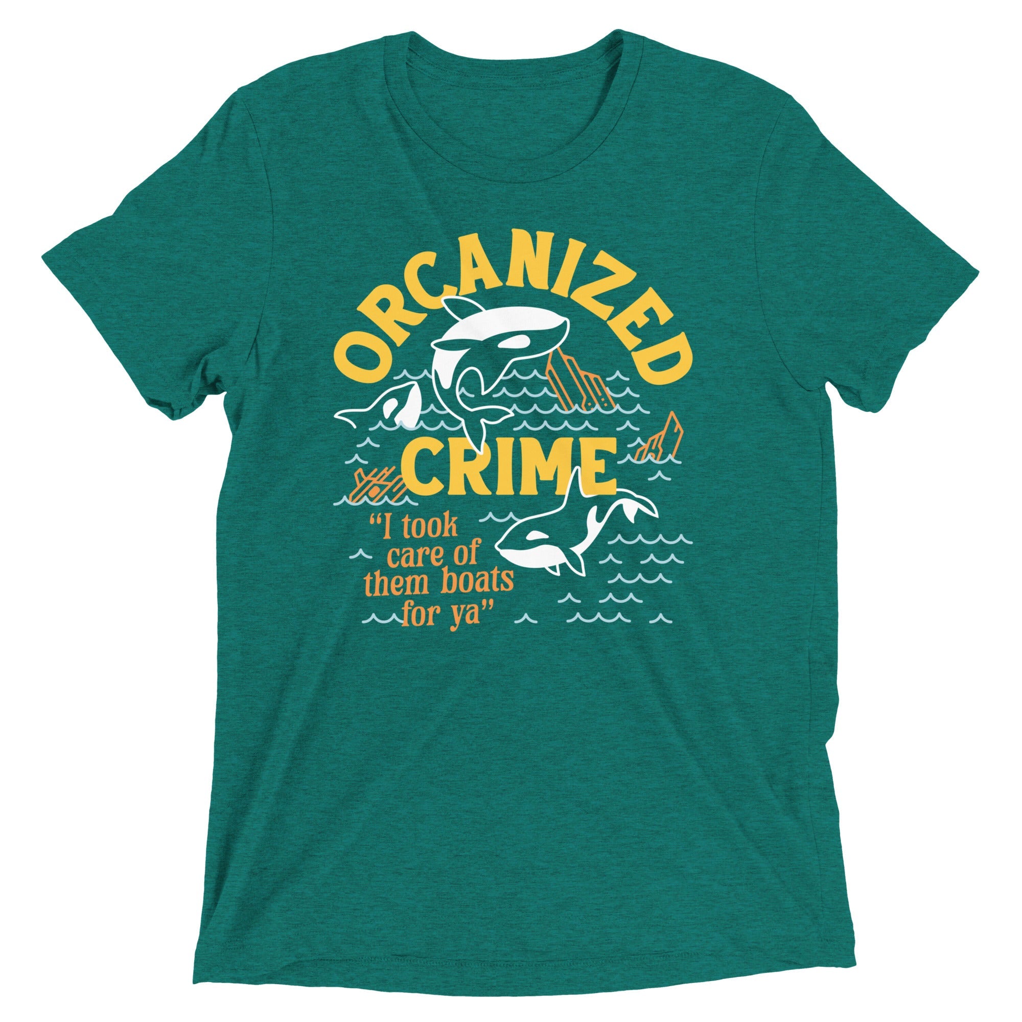 Orcanized Crime Men's Tri-Blend Tee