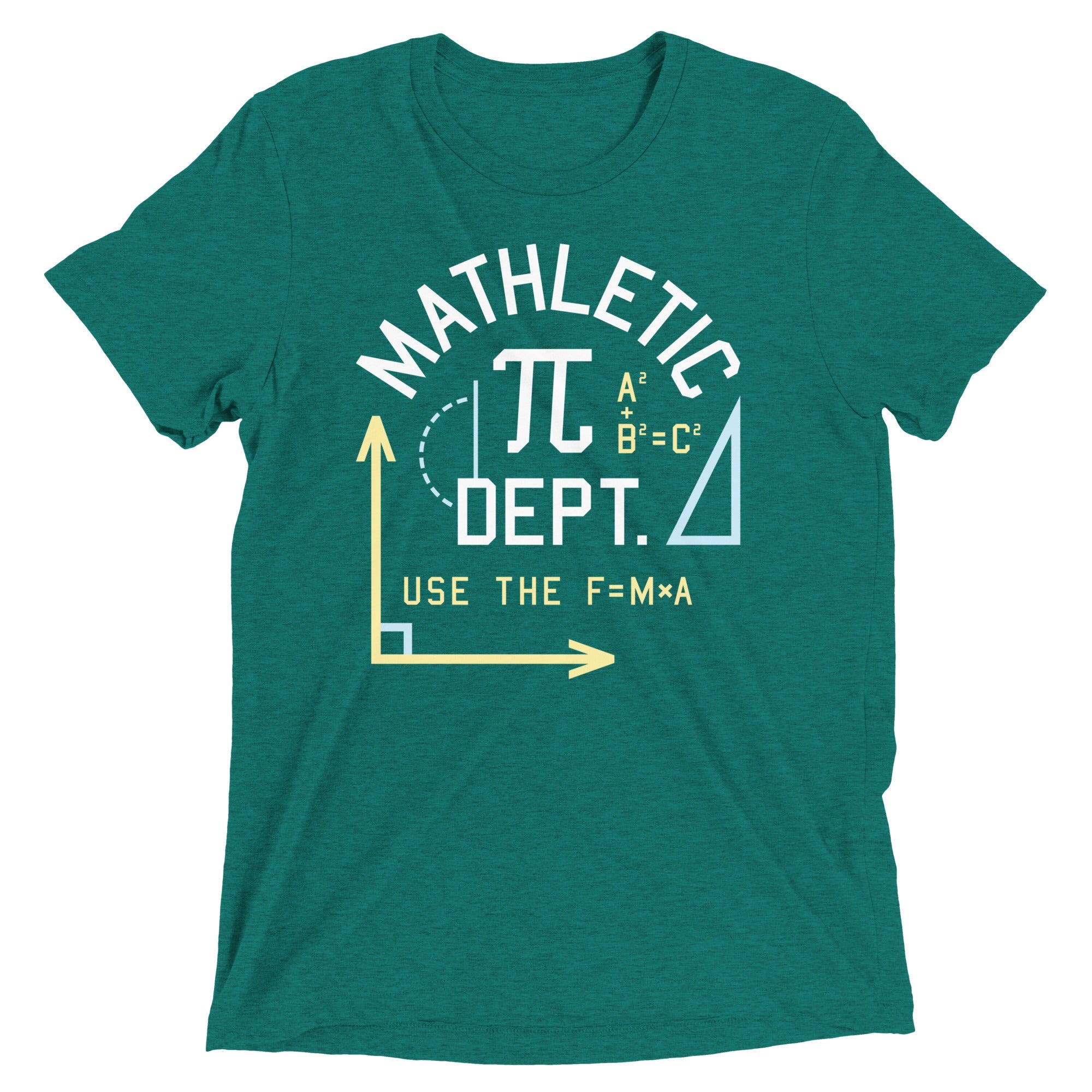Mathletic Dept Men's Tri-Blend Tee