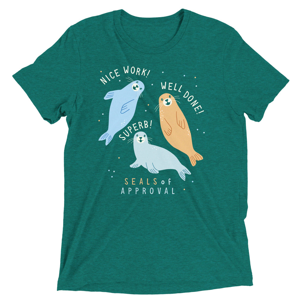 Seals Of Approval Men's Tri-Blend Tee