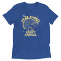 The Stab Rabbit Is My Spirit Animal Men's Tri-Blend Tee