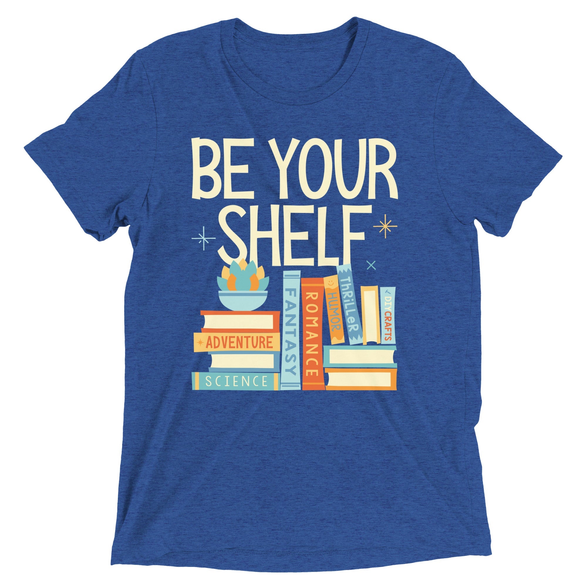 Be Your Shelf Men's Tri-Blend Tee