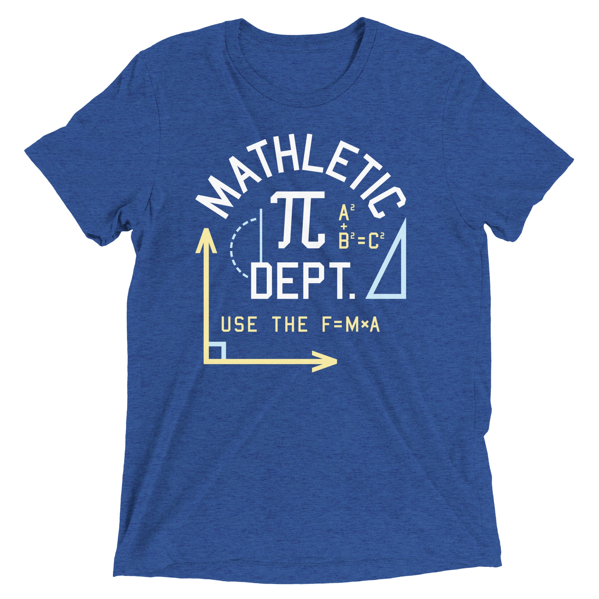Mathletic Dept Men's Tri-Blend Tee