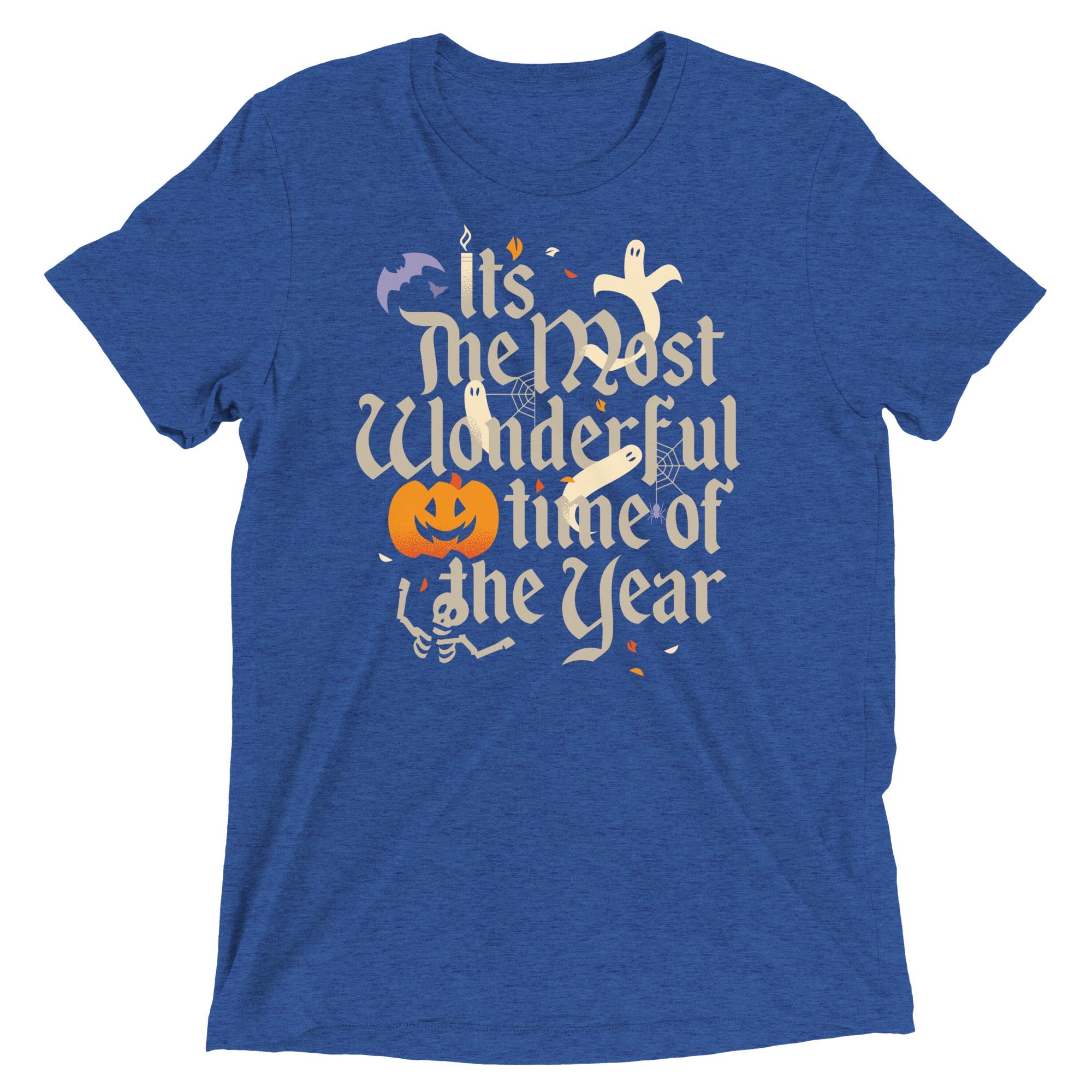 It's The Most Wonderful Time Of The Year Halloween Men's Tri-Blend Tee