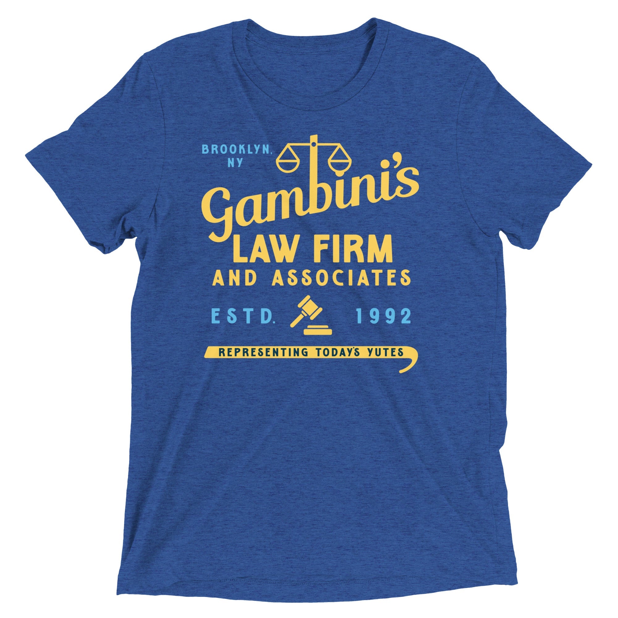 Gambini's Law Firm Men's Tri-Blend Tee