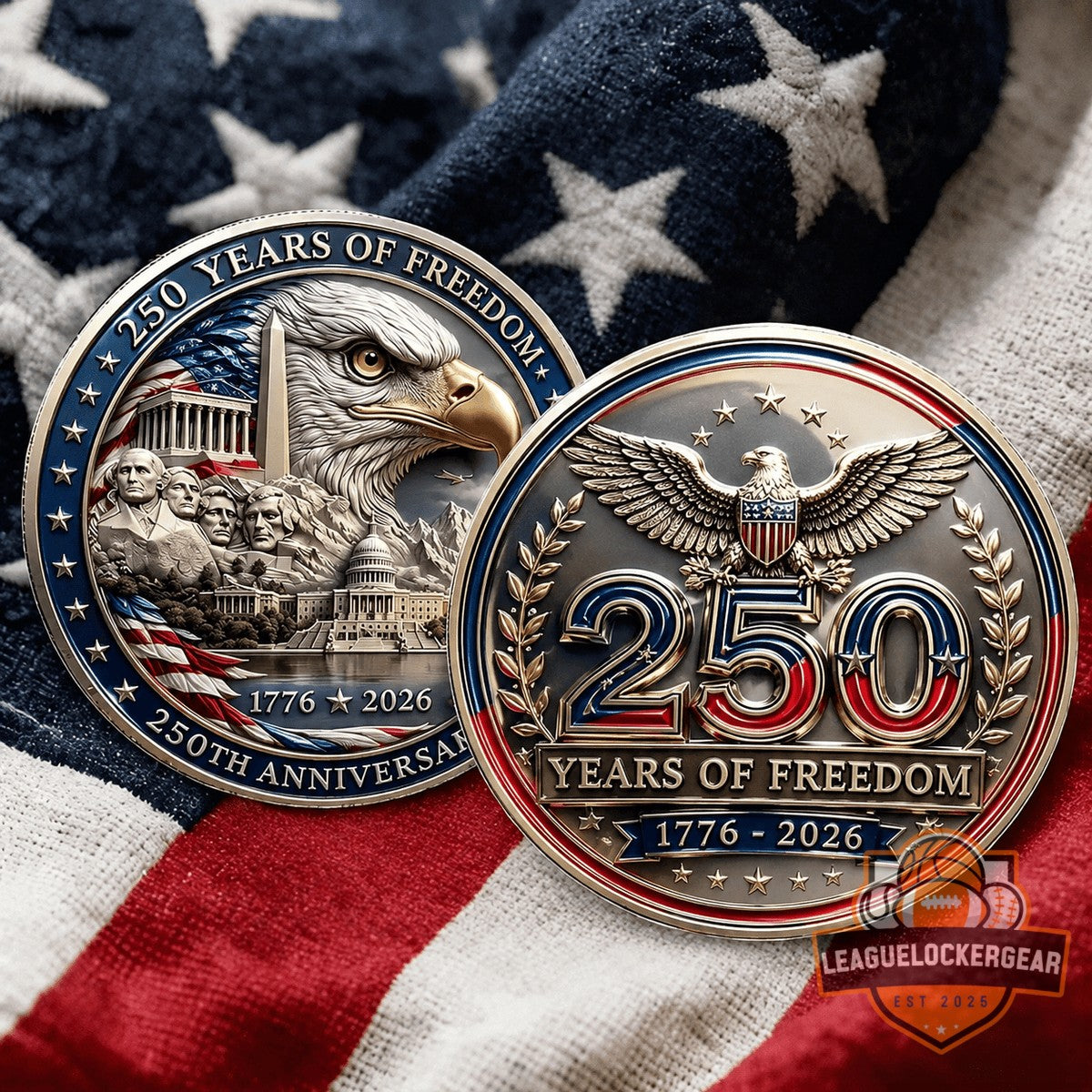 United States 250th Anniversary of Freedom 1776-2026 Commemorative Coin