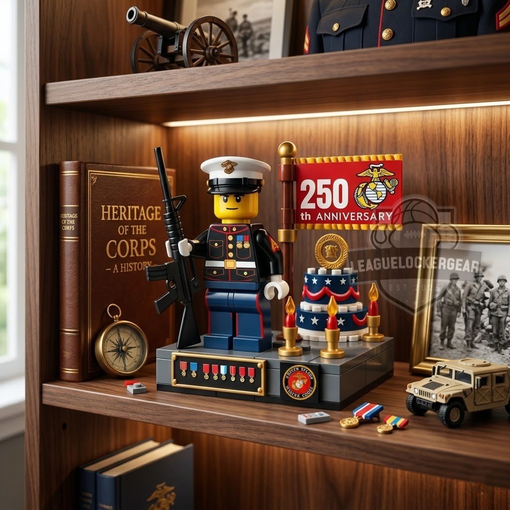 United States Marine Corps 250th Anniversary Lego Display Set