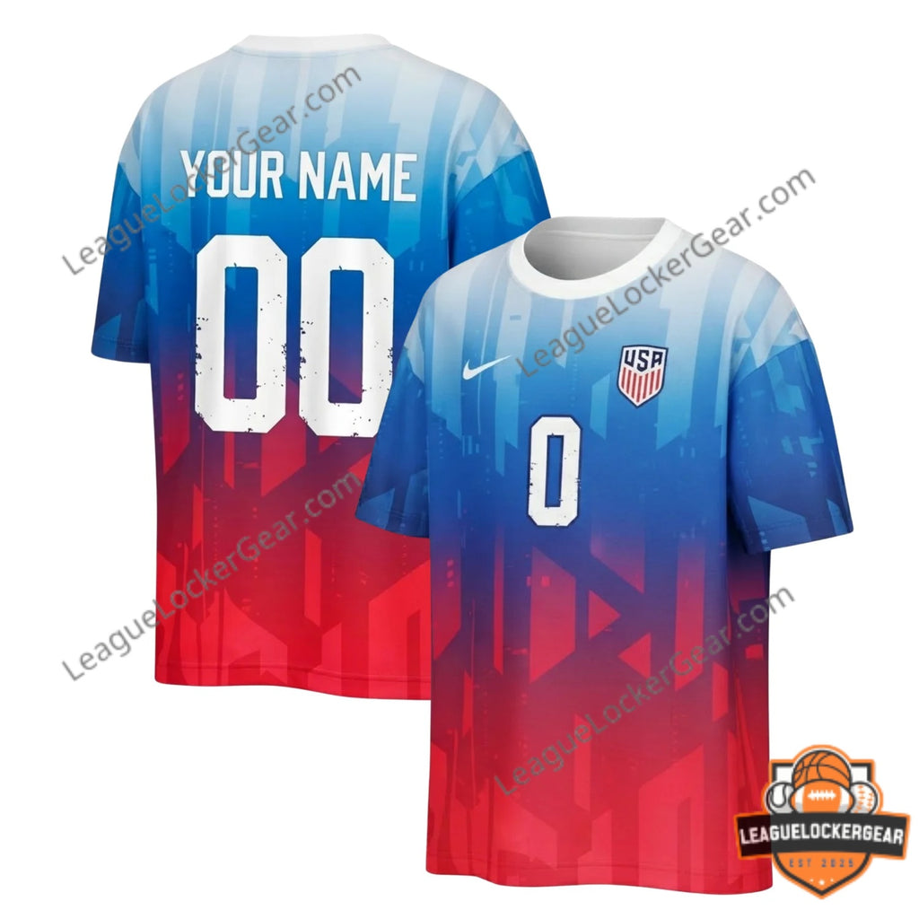 United States National Soccer Team WC26 Custom Jersey