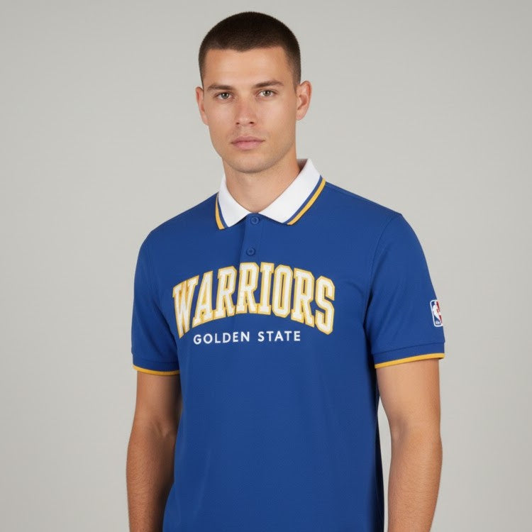 Golden State Warriors Polo Shirt – 2025 Exclusive NBA Team Golf and Casual Wear for Men