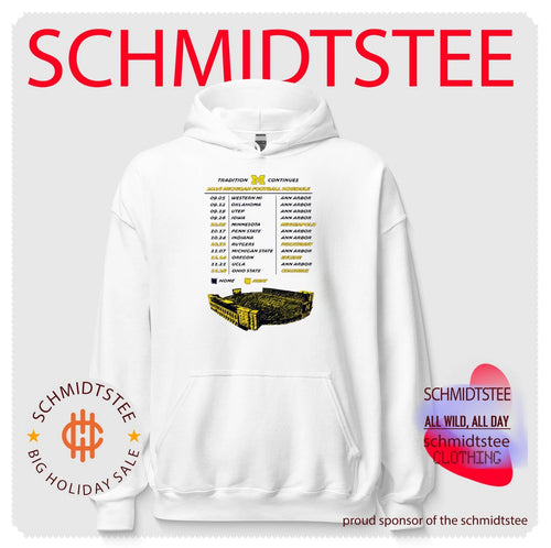 2026 Michigan Football Schedule Tradition Continues shirt